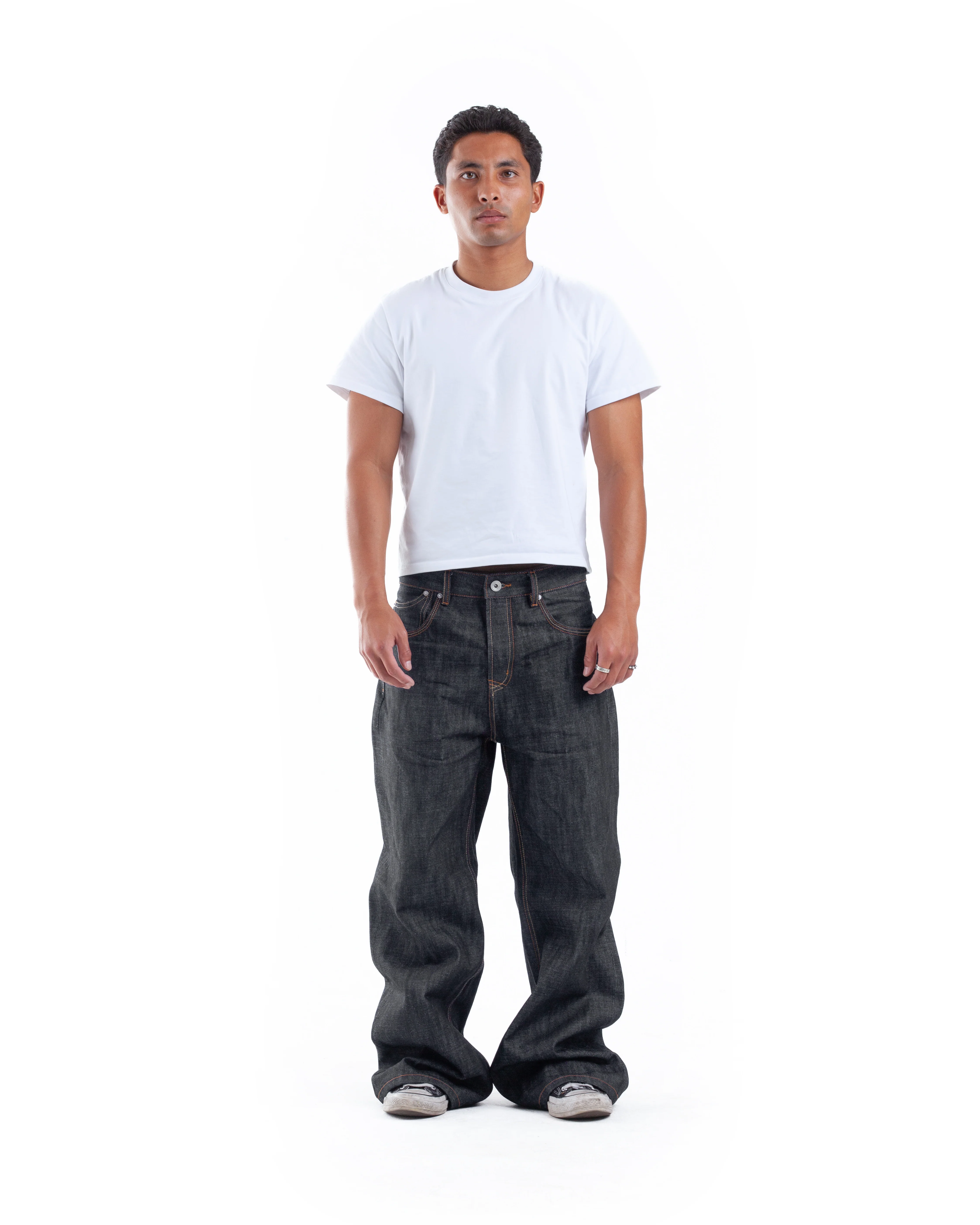 Blue Bootcut Selvedge Denim - Image 3