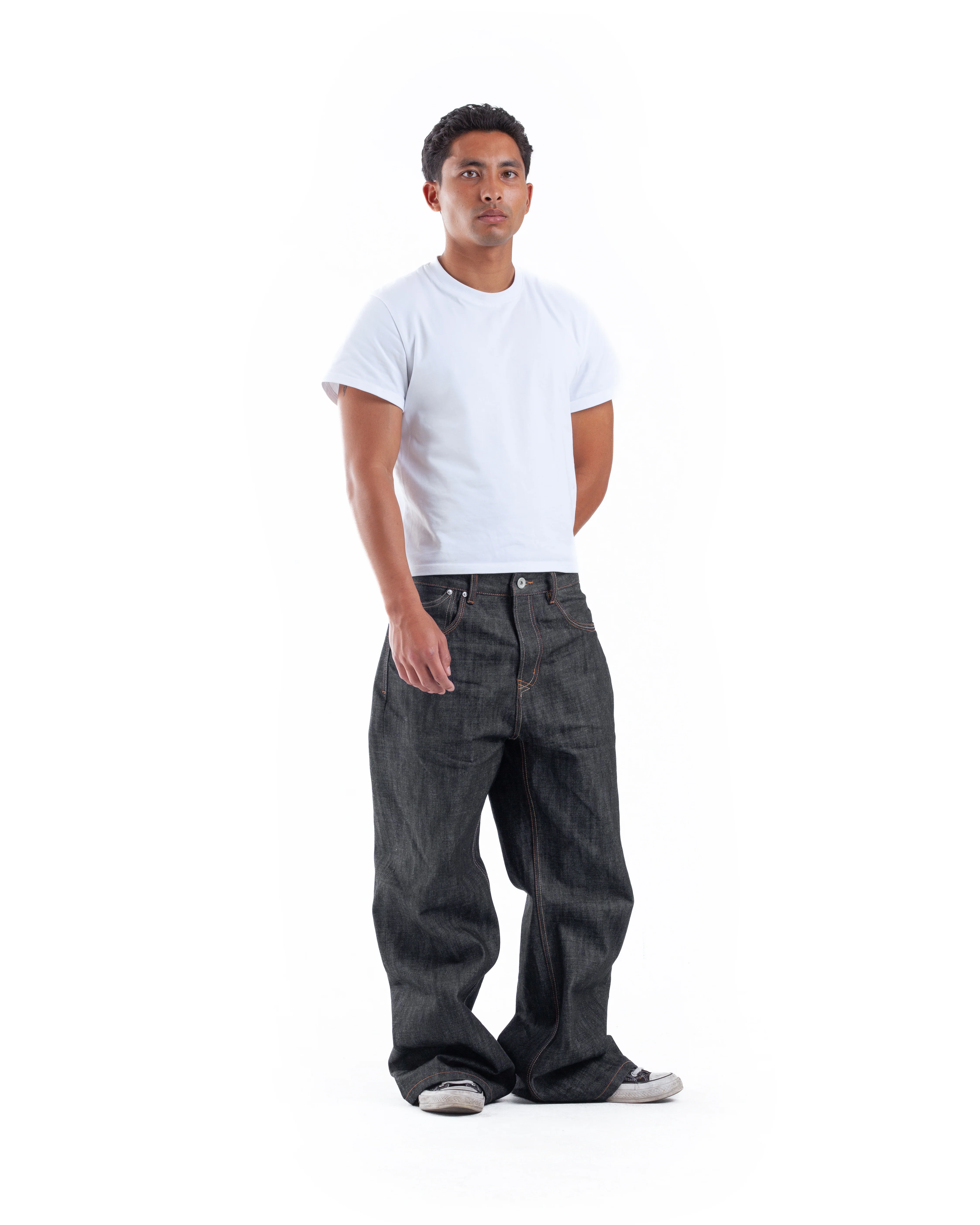 Blue Bootcut Selvedge Denim - Image 4