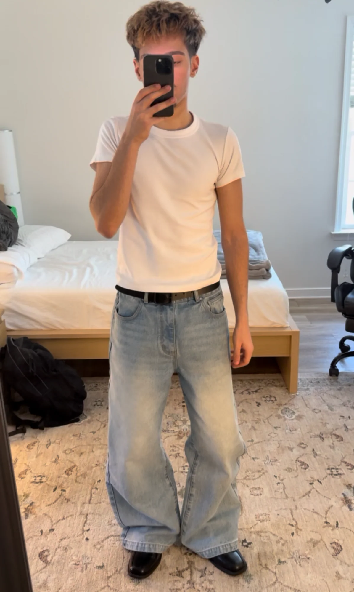 Light Blue Bootcut Denim - Image 3