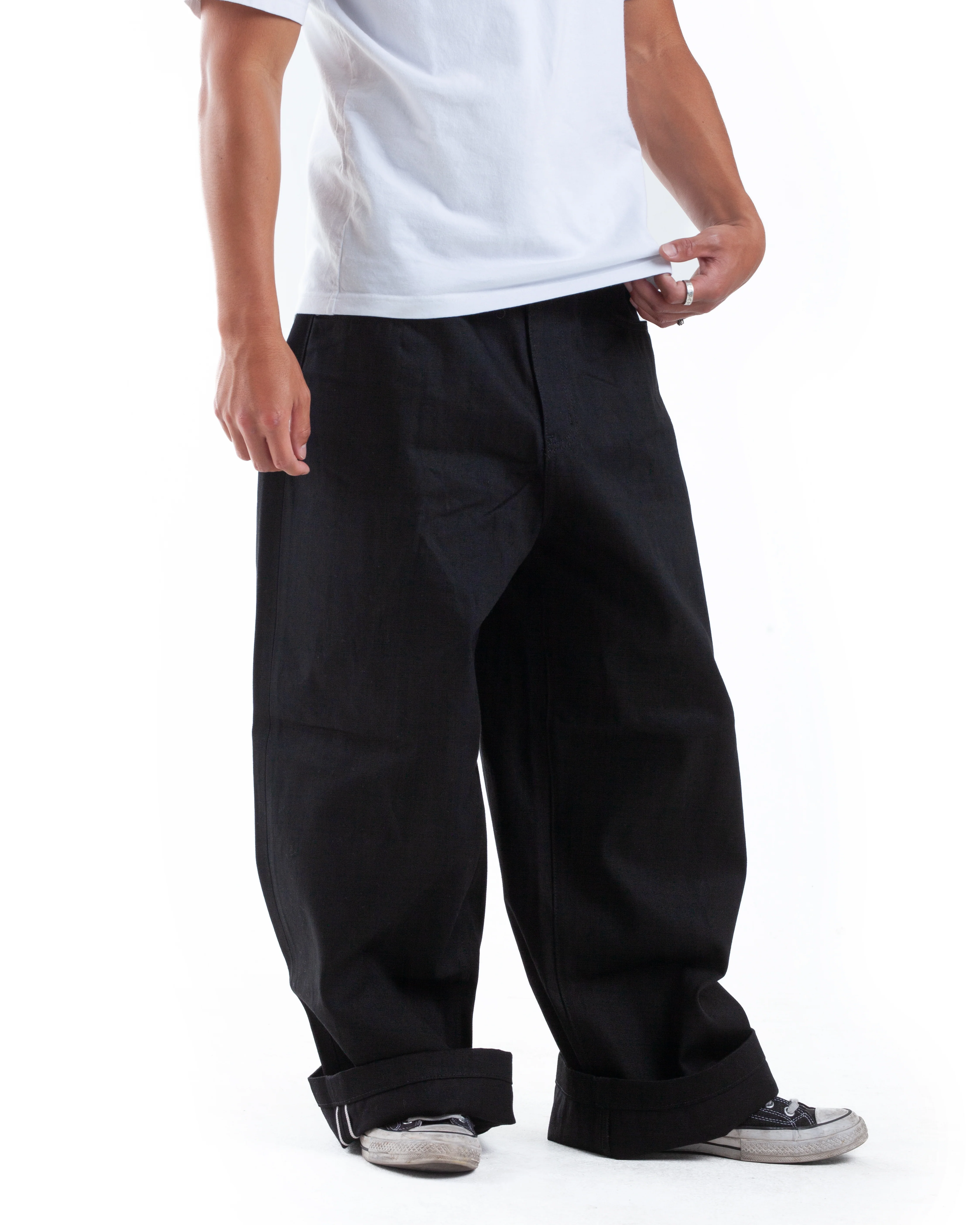 Black Selvedge Denim - Image 7
