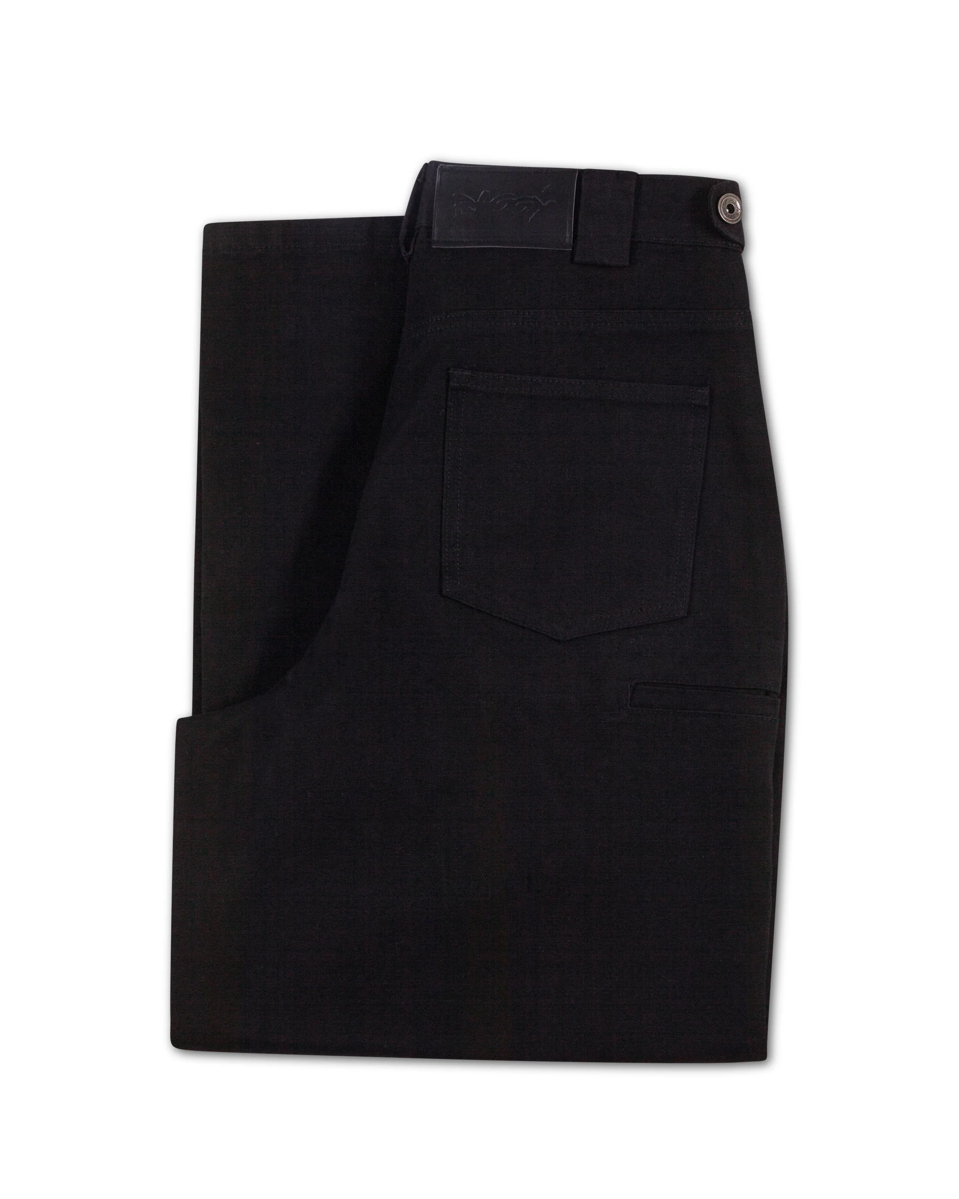 Black Pleated Denim - Image 9